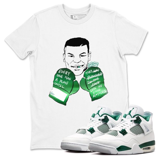 Everyone Has A Plan Sneaker T Shirts To Match Jordans AJ4 Oxidized Green Jezsport.com