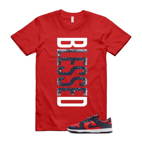 Dunk University Red Obsidian White Low Retro SE COJP T Shirt Match VERTBLS Jezsport.com