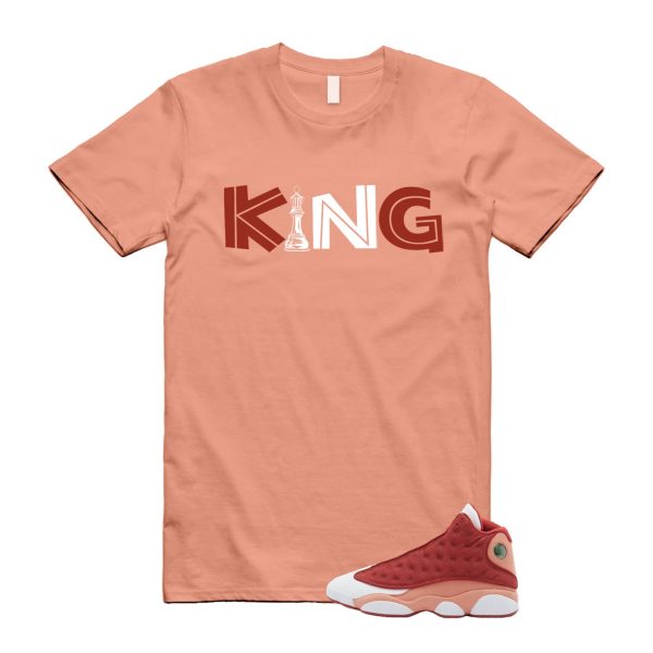 13 Dune Red Terra Blush White T Shirt Match KING Jezsport.com