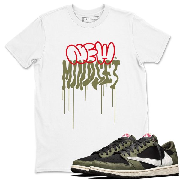 New Mindset Sneaker Shirts To Match Jordans 1s Travis Black Olive Jezsport.com