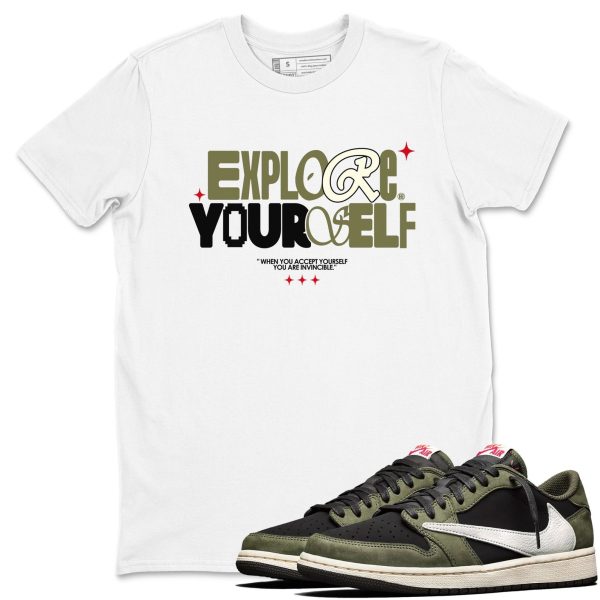 Explore Yourself Sneaker Shirts To Match Jordans 1s Travis Black Olive Jezsport.com