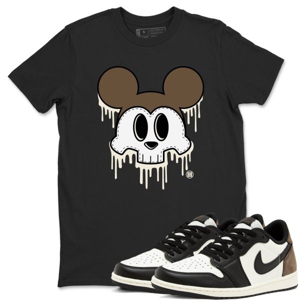 Skull Mouse Sneaker T Shirts To Match Jordans 1s Mocha Jezsport.com