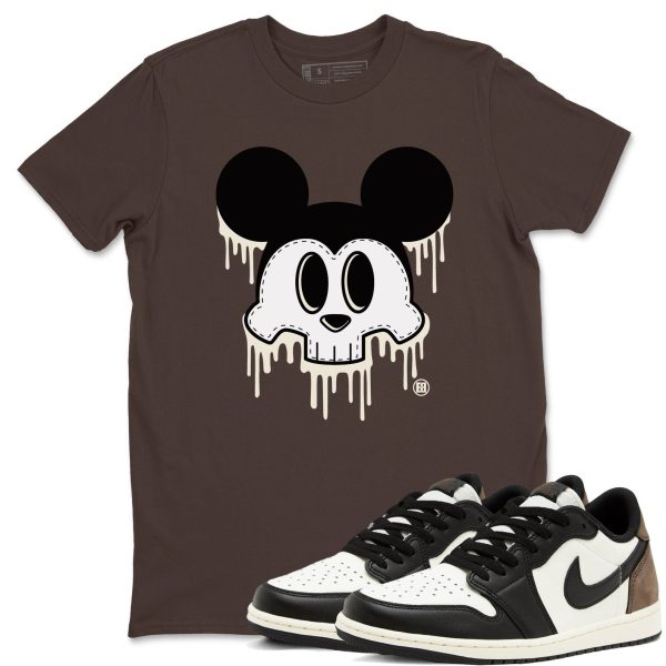 Skull Mouse Sneaker T Shirts To Match Jordans 1s Mocha Jezsport.com