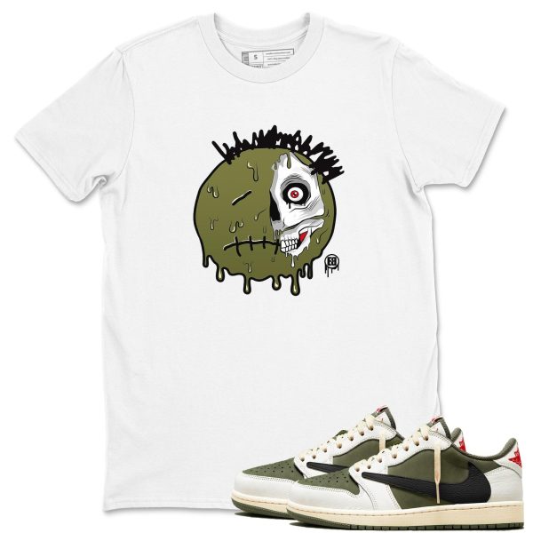 Dead Inside Sneaker T Shirts To Match Jordans 1s Travis Medium Olive Jezsport.com