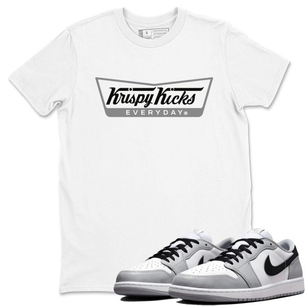 Krispy Kicks Sneaker T Shirts To Match Jordans 1 Wolf Grey Jezsport.com