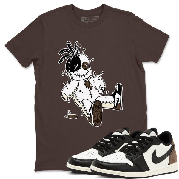 Voodoo Doll Sneaker T Shirts To Match Jordans 1 Mocha Jezsport.com