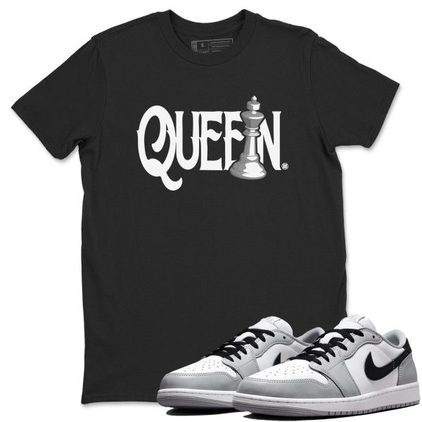 Chess Queen Sneaker T Shirts To Match Jordans 1 Wolf Grey Jezsport.com