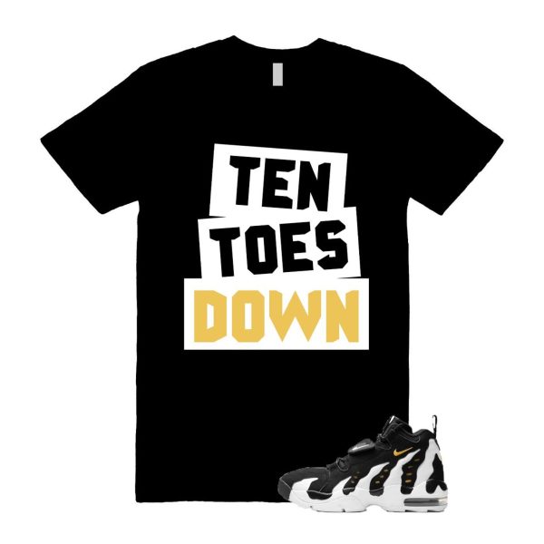 Air DT Max 96 Black White Varsity Maize T Shirt Match TTD Jezsport.com