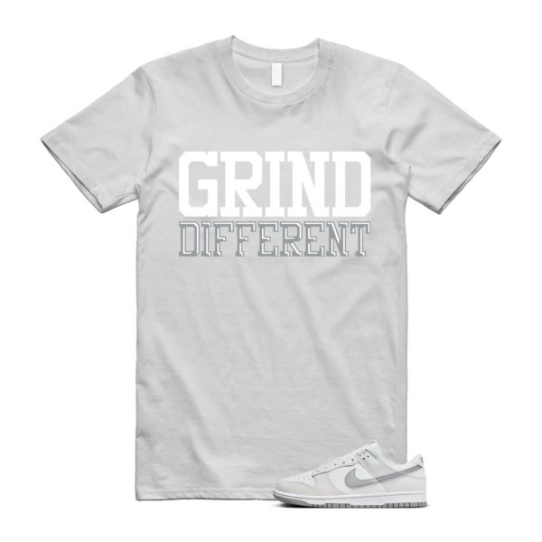 Dunk Summit White Light Smoke Grey Platinum Tint Low Retro T Shirt Match GRD Jezsport.com