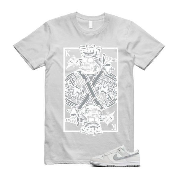 Dunk Summit White Light Smoke Grey Platinum Tint Low Retro T Shirt Match KC Jezsport.com