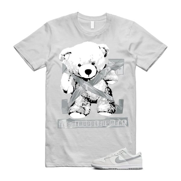 Dunk Summit White Light Smoke Grey Platinum Tint Low Retro T Shirt Match STRUG Jezsport.com