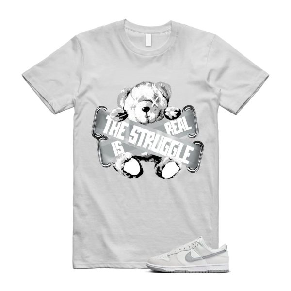 Dunk Summit White Light Smoke Grey Platinum Tint Low Retro T Shirt Match TSIR Jezsport.com