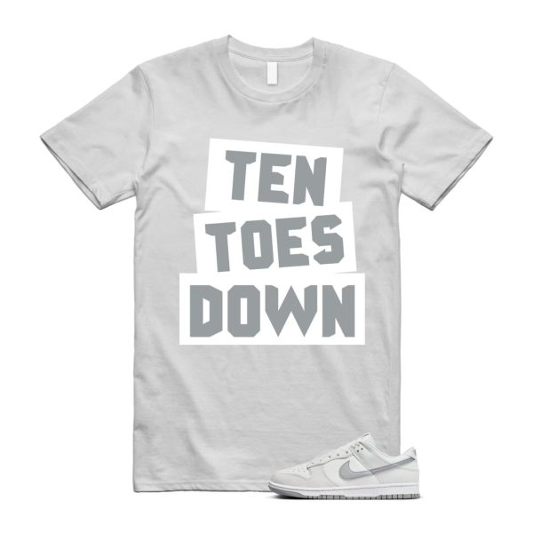 Dunk Summit White Light Smoke Grey Platinum Tint Low Retro T Shirt Match TTD Jezsport.com