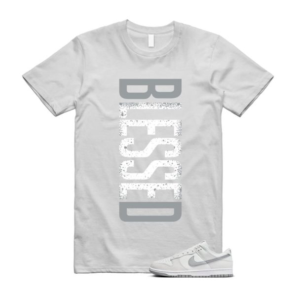 Dunk Summit White Light Smoke Grey Platinum Tint Low Retro T Shirt Match VERTBLS Jezsport.com