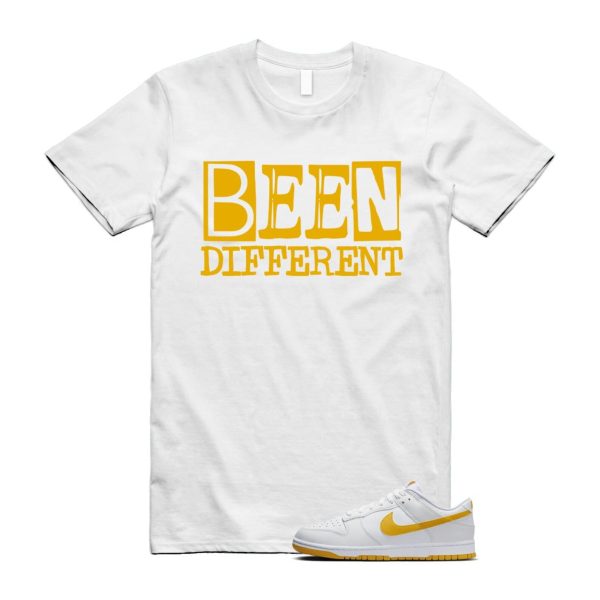 Dunk White University Gold Low T Shirt Match BEEN Jezsport.com