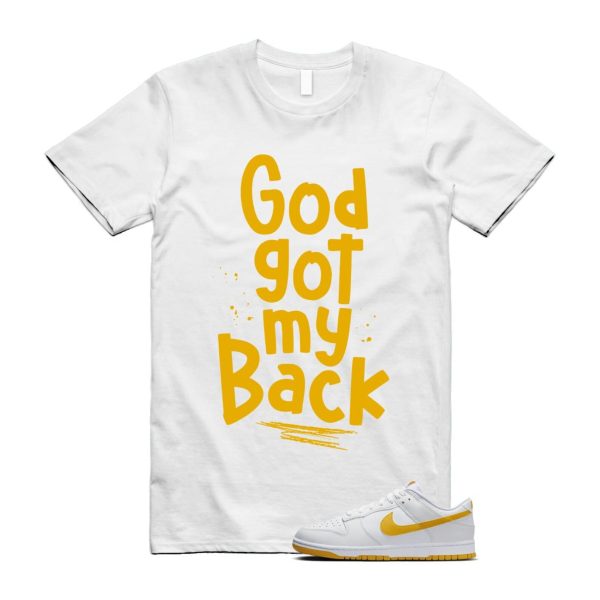 Dunk White University Gold Low T Shirt Match GOD Jezsport.com