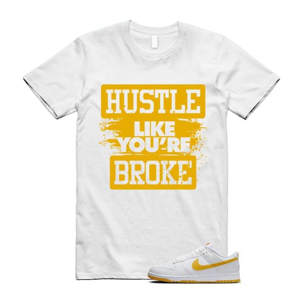 Dunk White University Gold Low T Shirt Match HLYB Jezsport.com