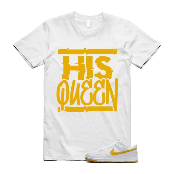 Dunk White University Gold Low T Shirt Match HQ Jezsport.com