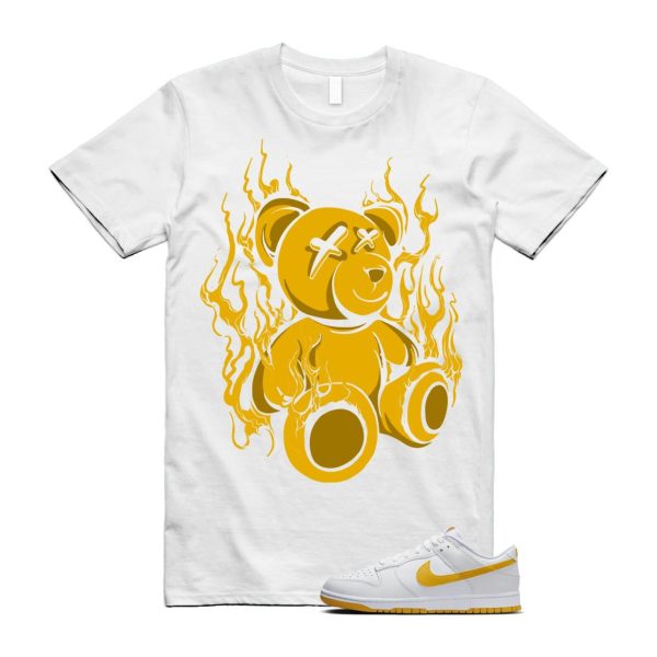 Dunk White University Gold Low T Shirt Match LIT Jezsport.com