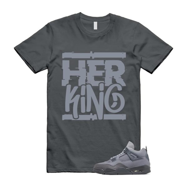 4 Wet Cement Smoke Iron Grey Retro SE T Shirt Match HK Jezsport.com