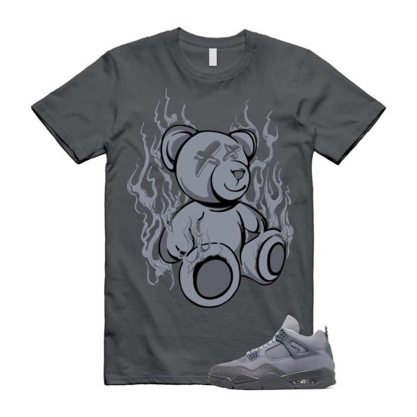 4 Wet Cement Smoke Iron Grey Retro SE T Shirt Match LIT Jezsport.com