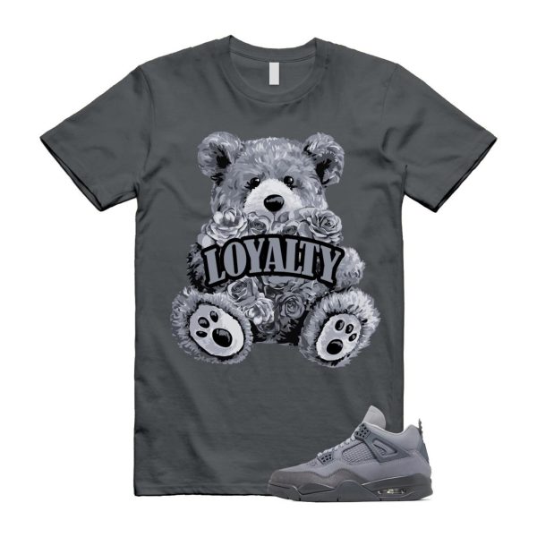 4 Wet Cement Smoke Iron Grey Retro SE T Shirt Match LYLTY Jezsport.com