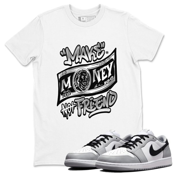 Make Money Not Friends 1 Retro Wolf Grey Matching Jordan Shirt Jezsport.com