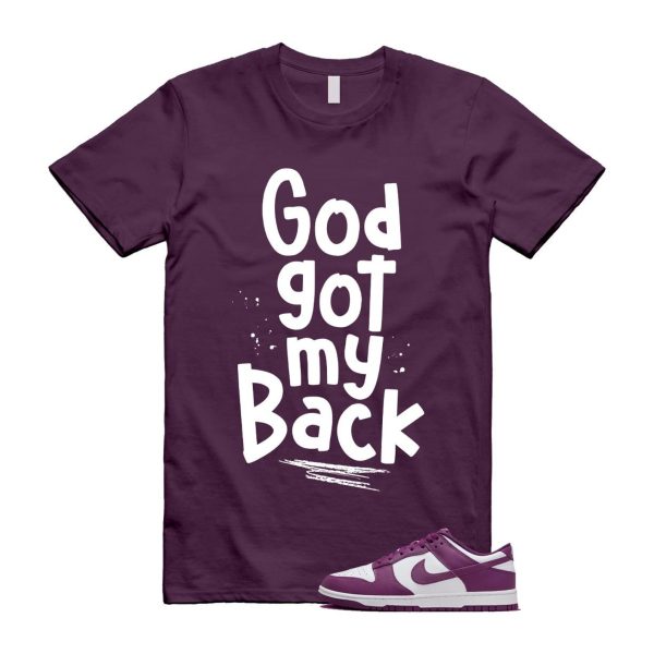 Dunk Viotech White Low Purple T Shirt Match GOD Jezsport.com