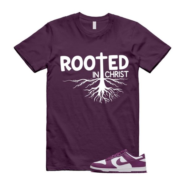 Dunk Viotech White Low Purple T Shirt Match ROOTED Jezsport.com