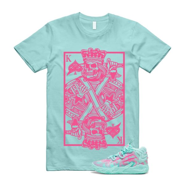 Miami LaMelo Ball MB.03 Teal Pink T Shirt Match KC Jezsport.com