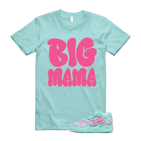 Miami LaMelo Ball MB.03 Teal Pink T Shirt Match MAMA Jezsport.com