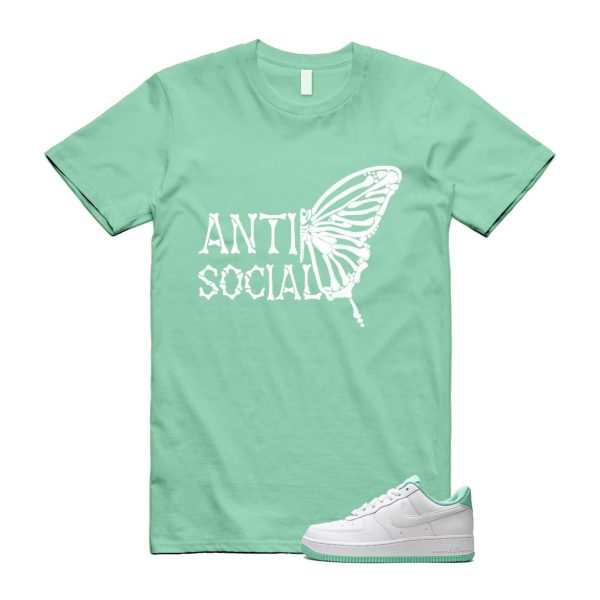 Air Force 1 Mint Foam Green Low White T Shirt Match ASB Jezsport.com