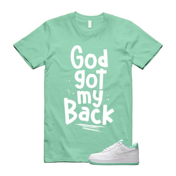 Air Force 1 Mint Foam Green Low White T Shirt Match GOD Jezsport.com