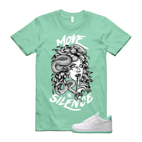 Air Force 1 Mint Foam Green Low White T Shirt Match MIS Jezsport.com