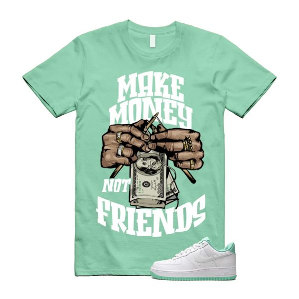 Air Force 1 Mint Foam Green Low White T Shirt Match MM Jezsport.com