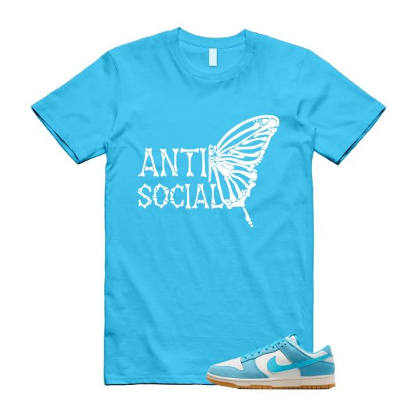 Dunk Baltic Blue Low Phantom Gum Light Brown Coconut Milk T Shirt Match ASB Jezsport.com