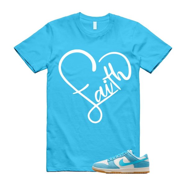 Dunk Baltic Blue Low Phantom Gum Light Brown Coconut Milk T Shirt Match FAITH Jezsport.com