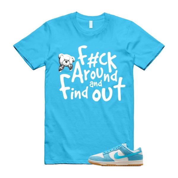 Dunk Baltic Blue Low Phantom Gum Light Brown Coconut Milk T Shirt Match FCK Jezsport.com