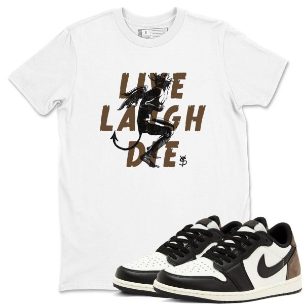 Laughing Devil Unisex T Shirts To Match Jordans 1s Mocha Jezsport.com