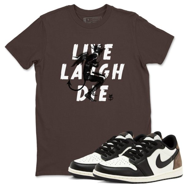 Laughing Devil Unisex T Shirts To Match Jordans 1s Mocha Jezsport.com