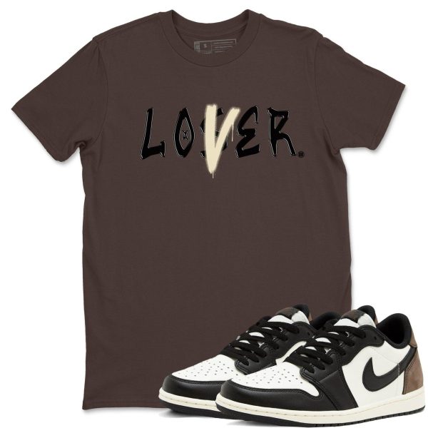 Loser Lover Sneaker T Shirt Unisex Cotton Sneaker T Shirt To Match Retro 1 Low Mocha Jezsport.com