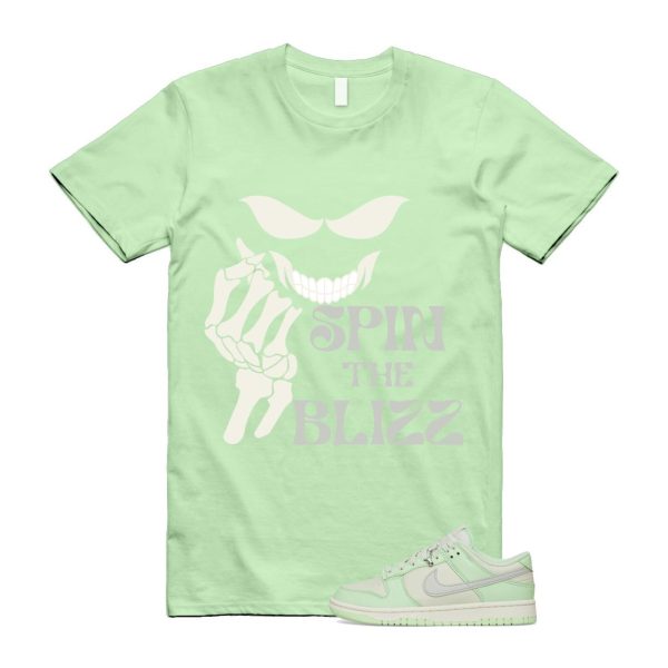 Dunk Sea Glass Low SE Next Nature Light Silver Vapor Green Sail T Shirt Match BLIZZ Jezsport.com