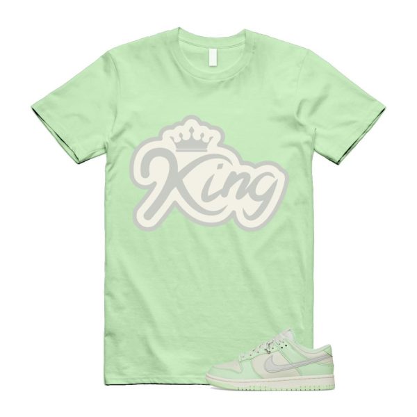 Dunk Sea Glass Low SE Next Nature Light Silver Vapor Green Sail T Shirt Match K2 Jezsport.com