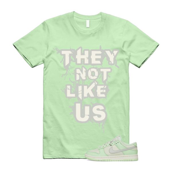 Dunk Sea Glass Low SE Next Nature Light Silver Vapor Green Sail T Shirt Match US Jezsport.com