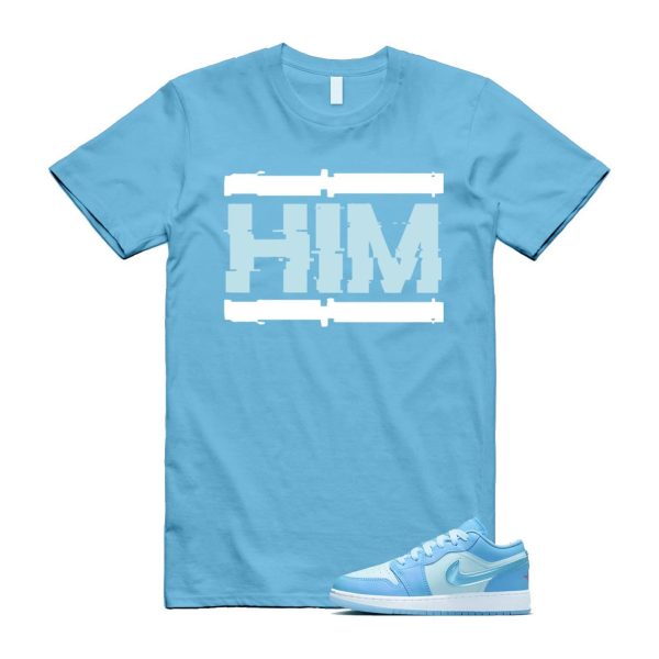 Aquarius Blue 1 Glacier Blue Hyper Violet Low SE T Shirt Match HIM Jezsport.com