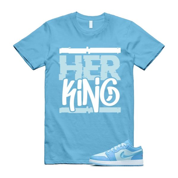 Aquarius Blue 1 Glacier Blue Hyper Violet Low SE T Shirt Match HK Jezsport.com