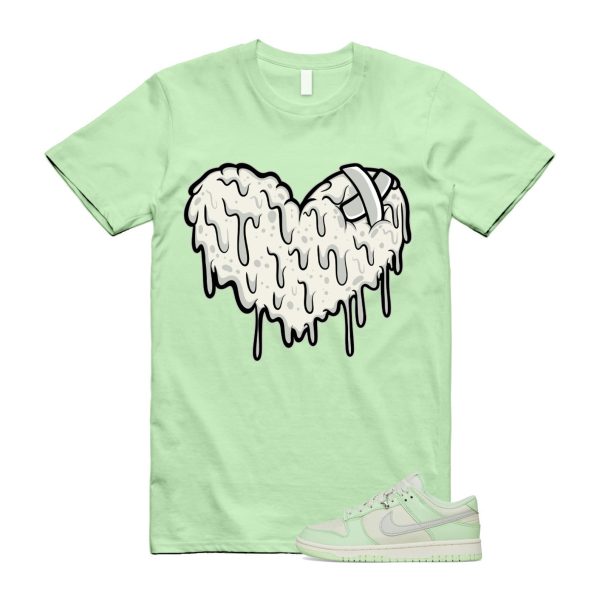 Dunk Sea Glass Low SE Next Nature Light Silver Vapor Green Sail T Shirt Match DRHRT Jezsport.com