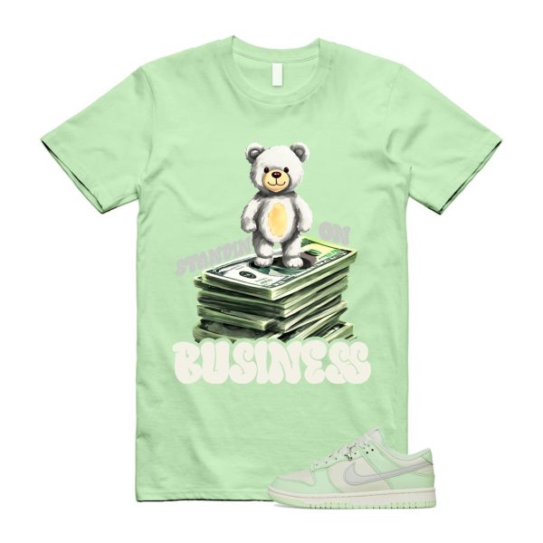 Dunk Sea Glass Low SE Next Nature Light Silver Vapor Green Sail T Shirt Match SB2 Jezsport.com