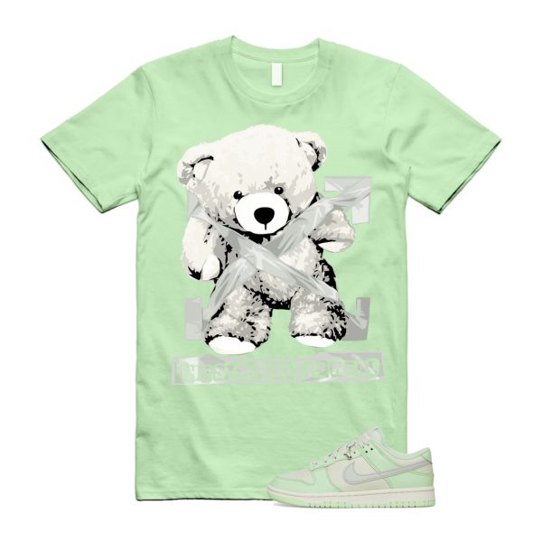 Dunk Sea Glass Low SE Next Nature Light Silver Vapor Green Sail T Shirt Match STRUG Jezsport.com