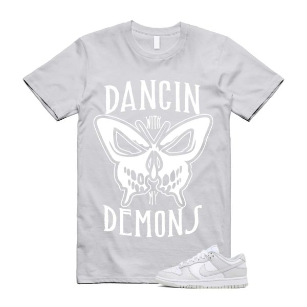 Dunk Photon Dust White Light Grey Low T Shirt Match DANCIN Jezsport.com